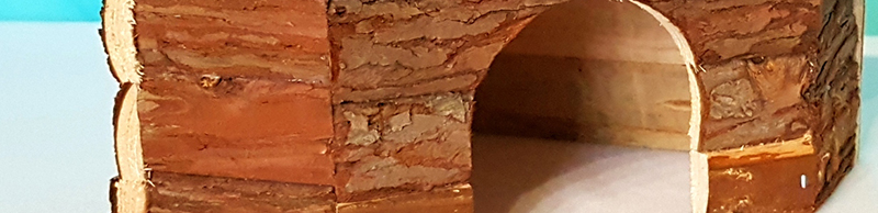 Maison en bois rats